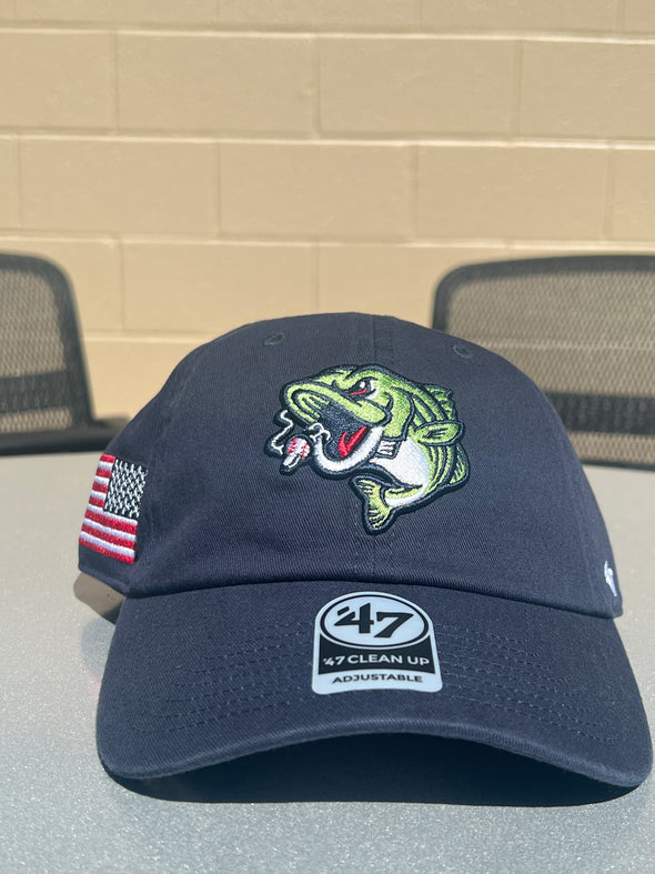 Gwinnett Stripers '47 Heritage Navy Clean Up Cap