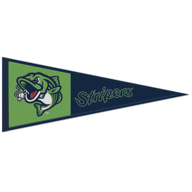 Gwinnett Stripers Wincraft Primary Wool Pennant