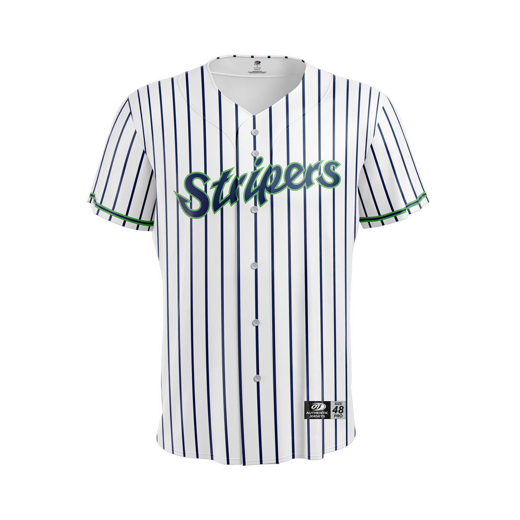 トップス MARGARETHOWELLCOTTONLINEN STRIPEJERSEY Gwinnett Stripers OT Sports Youth Home Replica Jersey