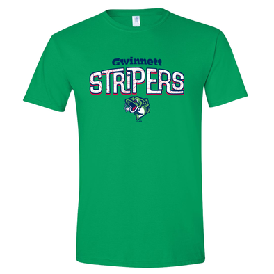 Gwinnett Stripers OT Sports Replica Alternate Green Jersey S (36) / Yes +