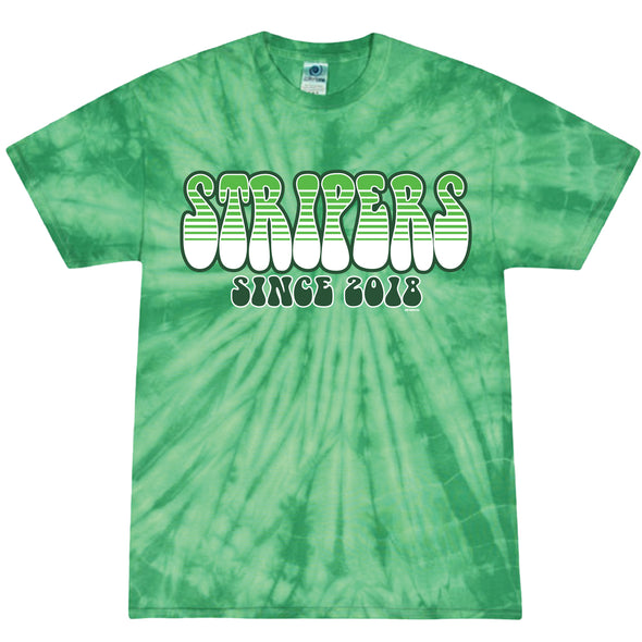 Gwinnett Stripers Bimm Ridder Spiral Tie-Dye Tee