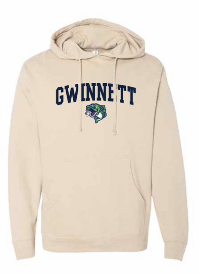 Gwinnett Stripers Soft as a Grape Sandstone Hoodie