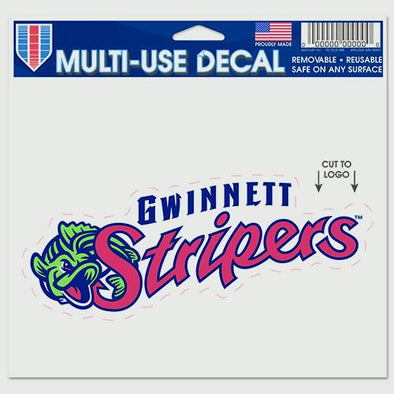 Gwinnett Stripers Wincraft Multi-Use Decal